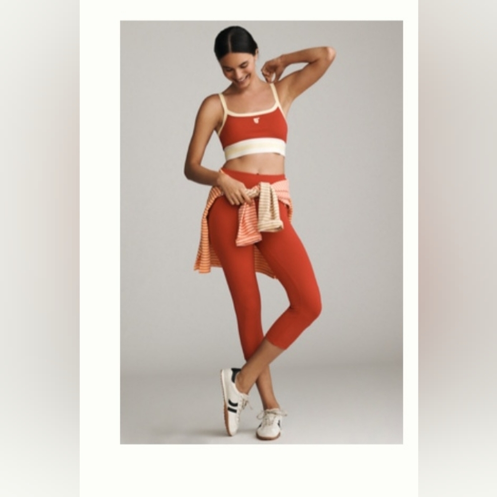 Women’s Rust High-Waist Cropped Leggings Tretorn, Anthropologie